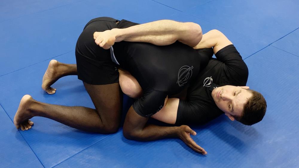 Ep. 36 - Front Headlock Entry To Arm In Guillotine Choke Finish